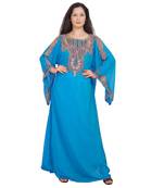 Elegant Islamic Arabic Kaftan Dress For Weddin Gown Party Wear Dress