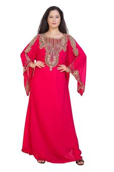 Elegant Islamic Arabic Kaftan Dress For Weddin Gown Party Wear Dress