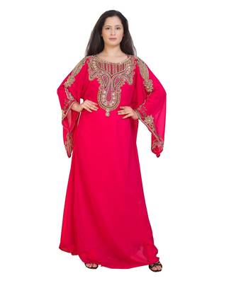 Elegant Islamic Arabic Kaftan Dress For Weddin Gown Party Wear Dress 1
