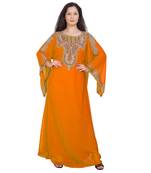 Elegant Islamic Arabic Kaftan Dress For Weddin Gown Party Wear Dress
