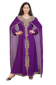 Islamic Arabic Kaftan Dress For Weddin Gown Party Wear Dress