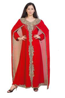 Islamic Arabic Kaftan Dress For Weddin Gown Party Wear Dress