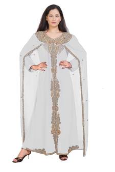 Islamic Arabic Kaftan Dress For Weddin Gown Party Wear Dress
