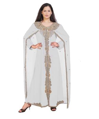 Islamic Arabic Kaftan Dress For Weddin Gown Party Wear Dress 1