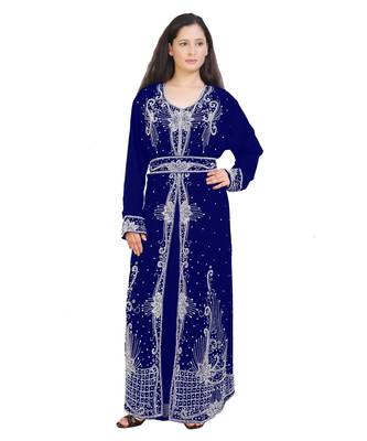  Moroccan Kaftan Islamic Moroccan Jalabiya Dress 1