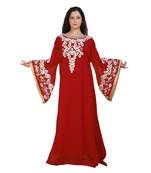 Gandura Moroccan Arabic Traditional Party Thobe Kaftan