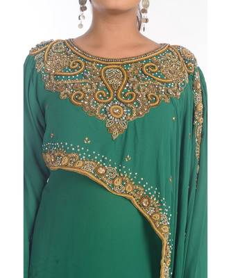 Morocan Arabic Islamic Kaftan Dress 2