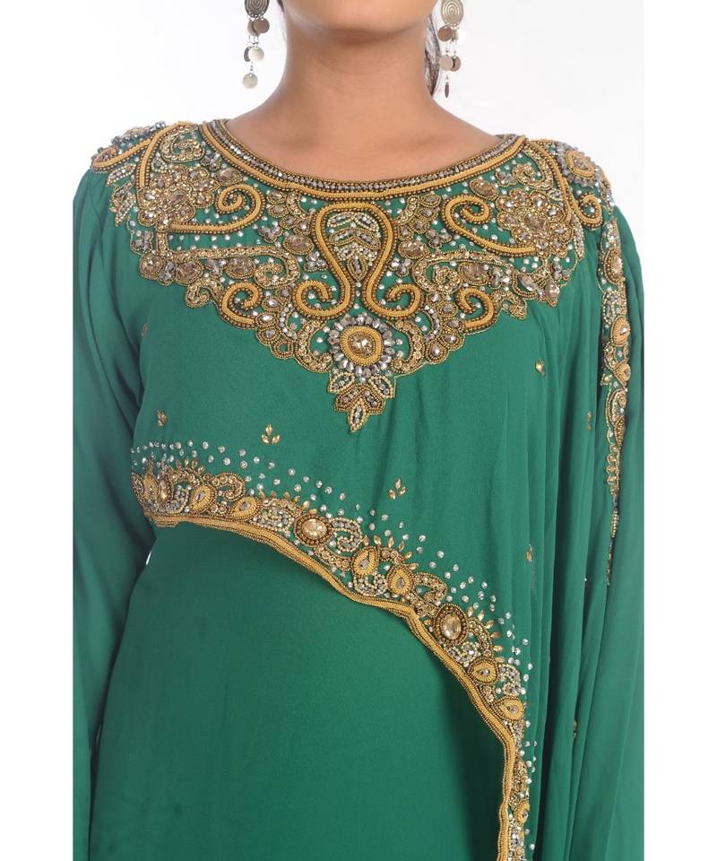 Dubai Morocan Arabic Islamic Kaftan Dress