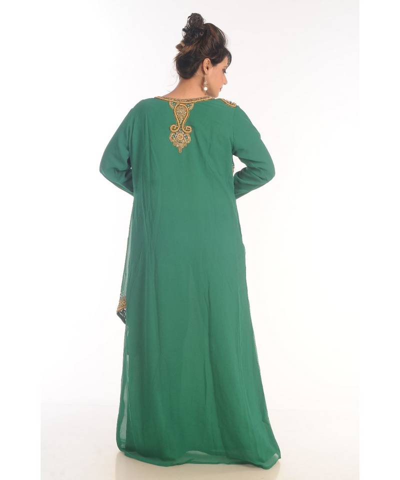 Dubai Morocan Arabic Islamic Kaftan Dress