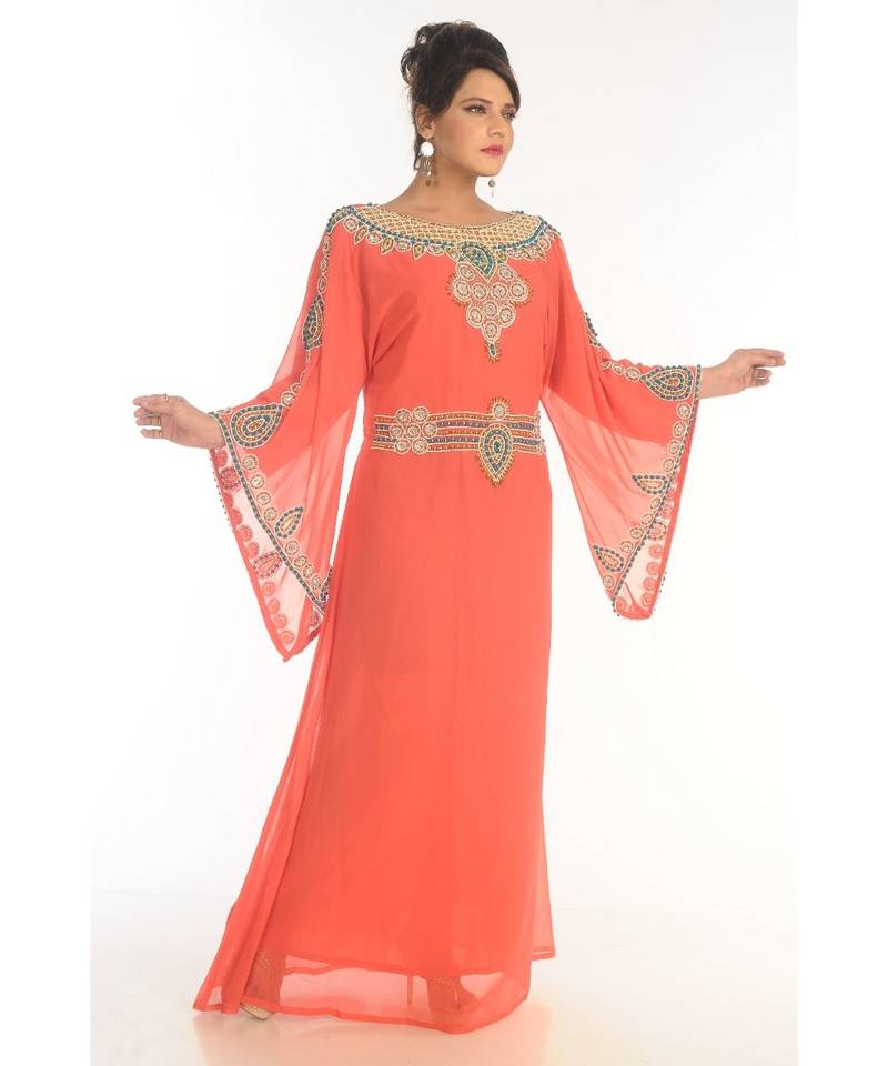 Eid Dubai Kaftan Dress Moroccan Kaftan Dress