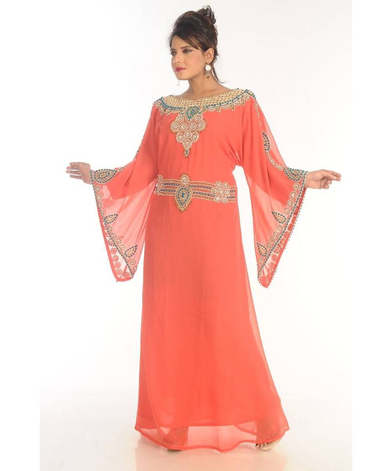 Eid Dubai Kaftan Dress Moroccan Kaftan Dress