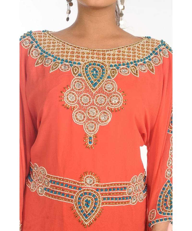 Eid Dubai Kaftan Dress Moroccan Kaftan Dress