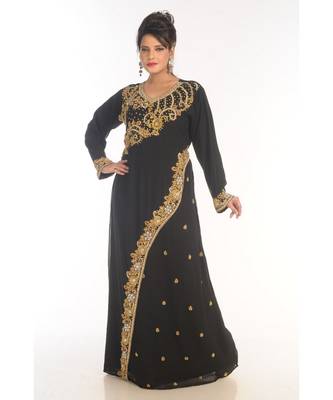 Modern Islamic Arabic Kaftan Dress For Weddin Gown Party Wear Dress 1