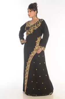 Modern Islamic Arabic Kaftan Dress For Weddin Gown Party Wear Dress