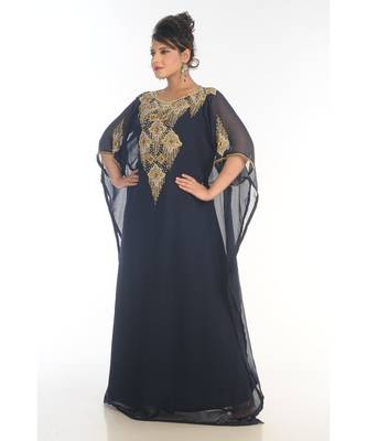 2019 Ramadan Eid Moroccan Kaftan Islamic Moroccan Jalabiya Dress 4