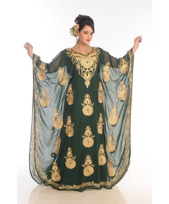 New Moroccan Arabic Islamic Party Wear Party Dress For Women 1
