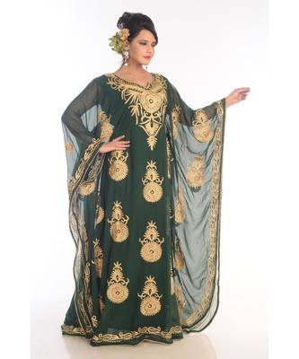 New Moroccan Arabic Islamic Party Wear Party Dress For Women 3