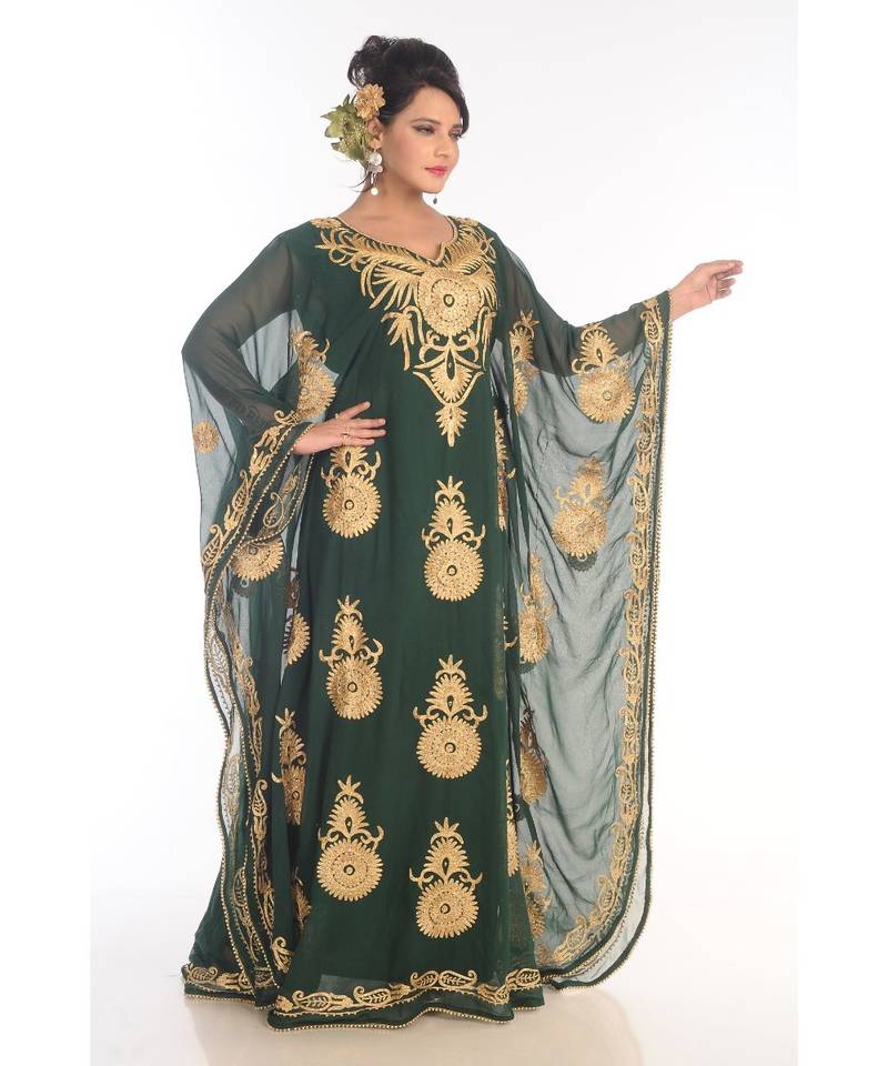 New Moroccan Arabic Islamic Party Wear Party Dress For Women