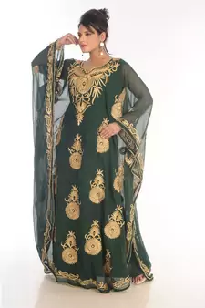 New Moroccan Arabic Islamic Party Wear Party Dress For Women