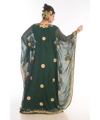 New Moroccan Arabic Islamic Party Wear Party Dress For Women 5
