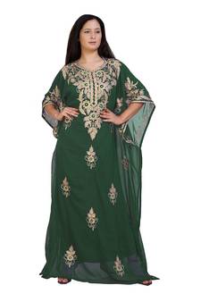 Beautiful Moroccan Islamic Wedding Gown Party Wear Gown For Women