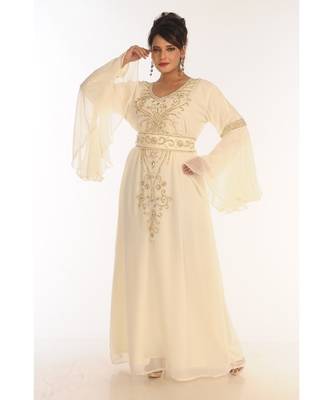 New Hand Embroidery Work By Al Mehraan Fashion For Women Gown 1