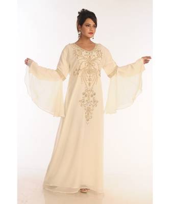 New Hand Embroidery Work By Al Mehraan Fashion For Women Gown 3