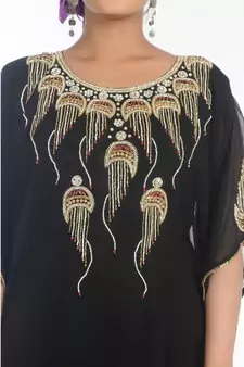 Beautiful Moroccan Islamic Wedding Gown Party Wear Gown For Women
