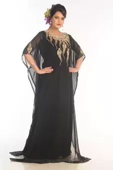 Beautiful Moroccan Islamic Wedding Gown Party Wear Gown For Women