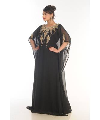 Beautiful Moroccan Islamic Wedding Gown Party Wear Gown For Women 4