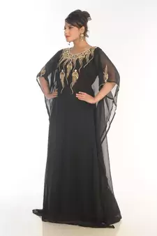 Beautiful Moroccan Islamic Wedding Gown Party Wear Gown For Women