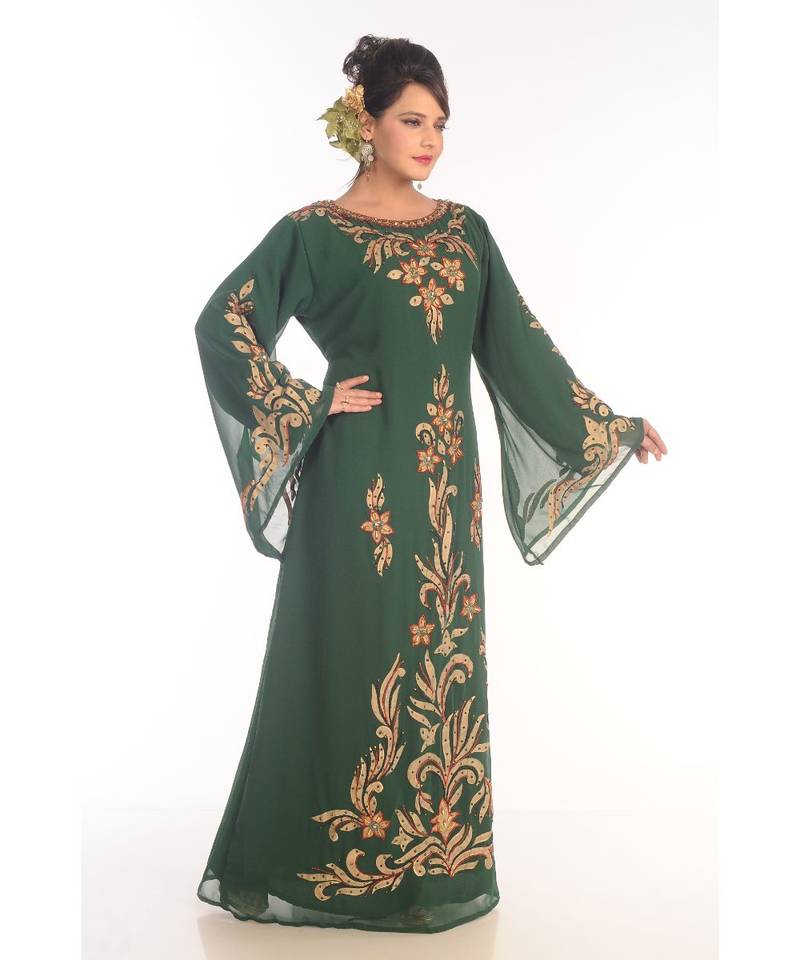 Eid Dubai Kaftan Dress Moroccan Kaftan Dress