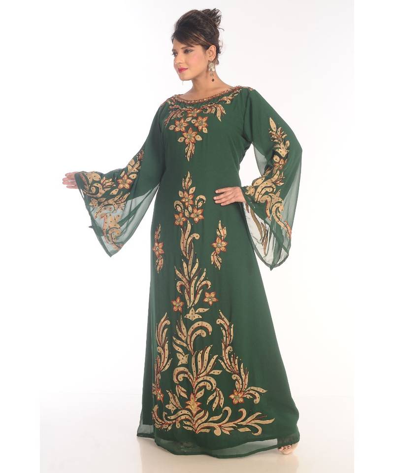 Eid Dubai Kaftan Dress Moroccan Kaftan Dress
