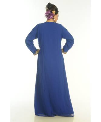 Modern Islamic Arabic Kaftan Dress For Weddin Gown Party Wear Dress 5