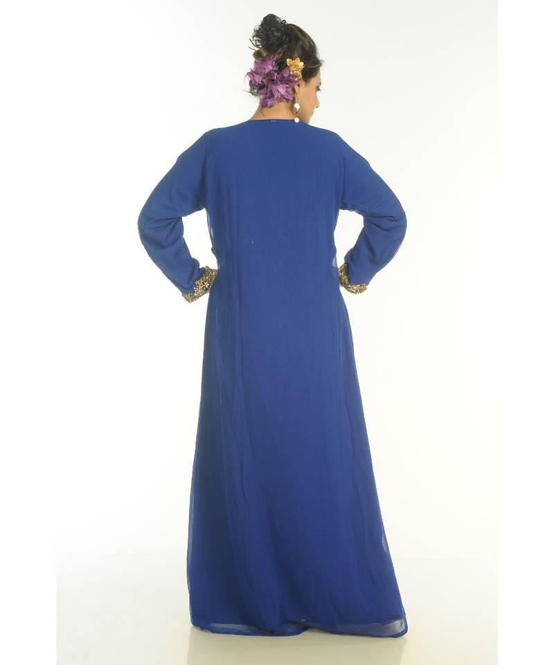 Modern Islamic Arabic Kaftan Dress For Weddin Gown Party Wear Dress