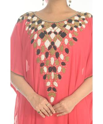 2019 Ramadan Eid Moroccan Kaftan Islamic Moroccan Jalabiya Dress 2