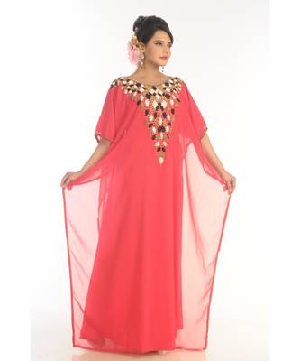 2019 Ramadan Eid Moroccan Kaftan Islamic Moroccan Jalabiya Dress 3