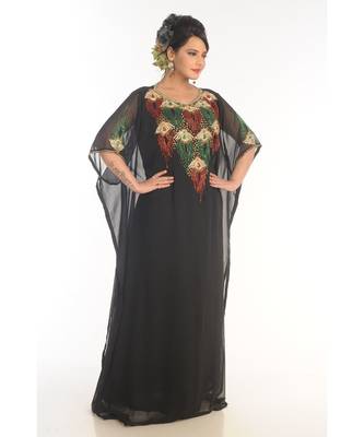 New Moroccan Arabic Islamic Party Wear Party Dress For Women 3