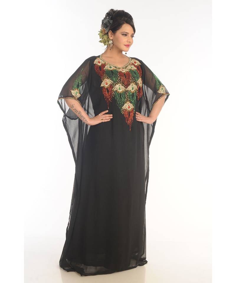 New Moroccan Arabic Islamic Party Wear Party Dress For Women