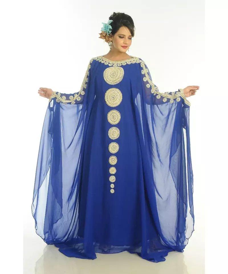 Dubai Morocan Arabic Islamic Kaftan Dress
