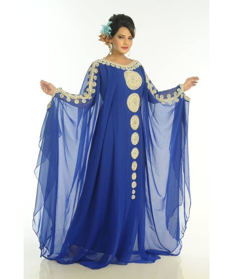 Dubai Morocan Arabic Islamic Kaftan Dress