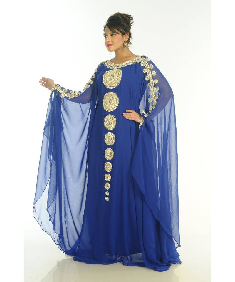 Dubai Morocan Arabic Islamic Kaftan Dress