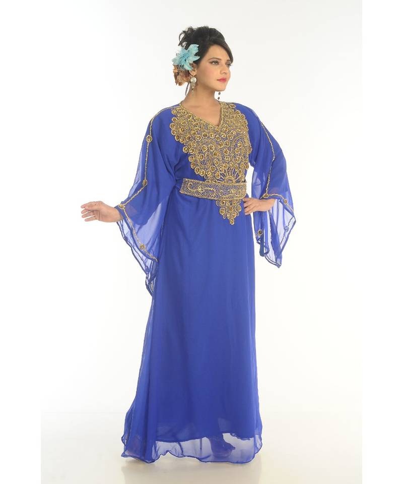 Eid Dubai Kaftan Dress Moroccan Kaftan Dress