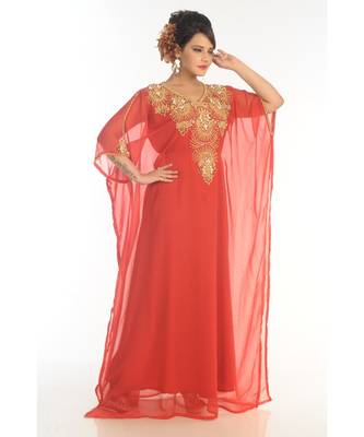 2019 Ramadan Eid Moroccan Kaftan Islamic Moroccan Jalabiya Dress 3