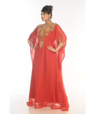 2019 Ramadan Eid Moroccan Kaftan Islamic Moroccan Jalabiya Dress 4