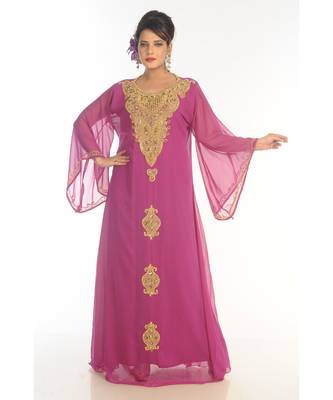 New Moroccan Arabic Islamic Party Wear Party Dress For Women 1