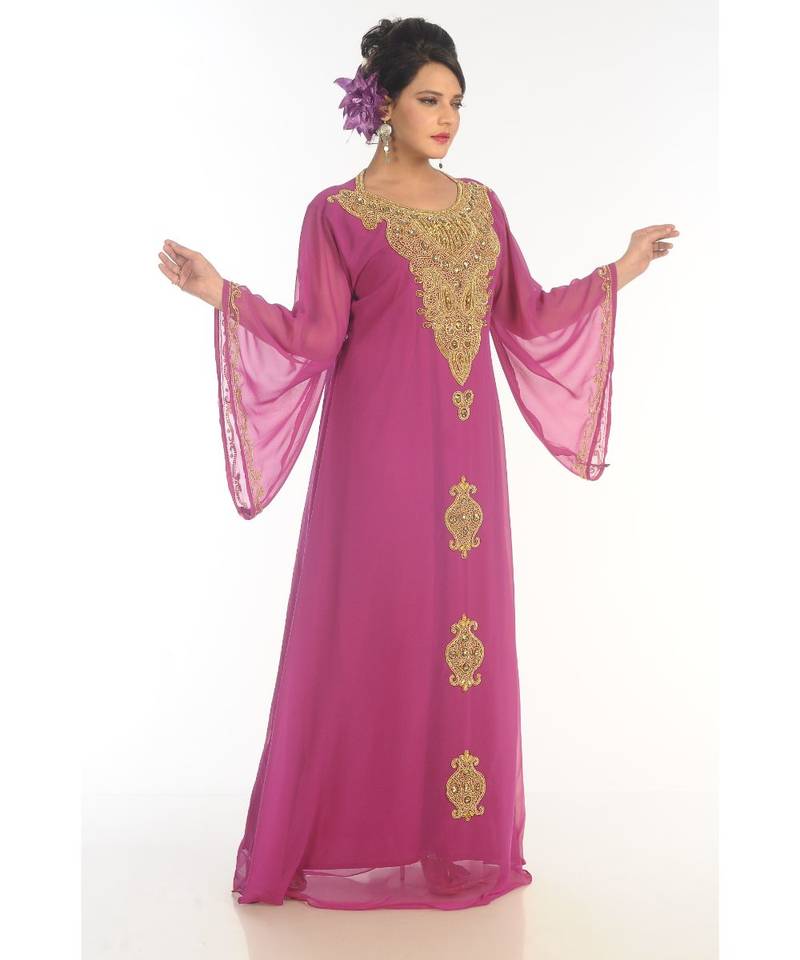 New Moroccan Arabic Islamic Party Wear Party Dress For Women