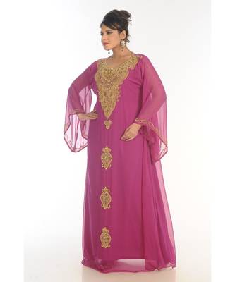 New Moroccan Arabic Islamic Party Wear Party Dress For Women 4