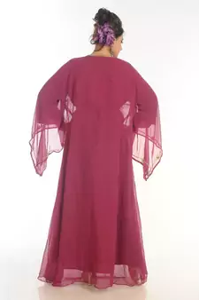 Royal Moroccan Beautiful Zari Work Jilbab Jalabiya Kaftan Dress