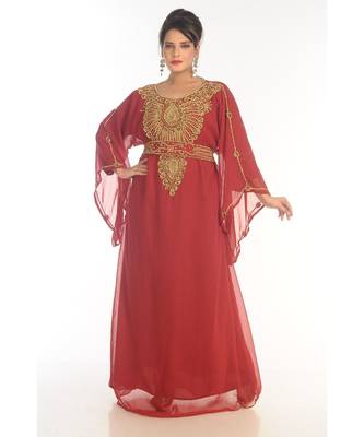 New Hand Embroidery Work By Al Mehraan Fashion For Women Gown 1